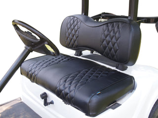 Huskey Parts Company Diamond/Horizontal Front/Rear Seat Covers For Club Car DS 2PCS/4PCS